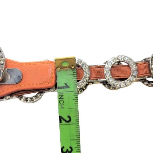 Stretch Belt with Fashion Crystals and Elasticized Band Belt - Picture 9 of 10